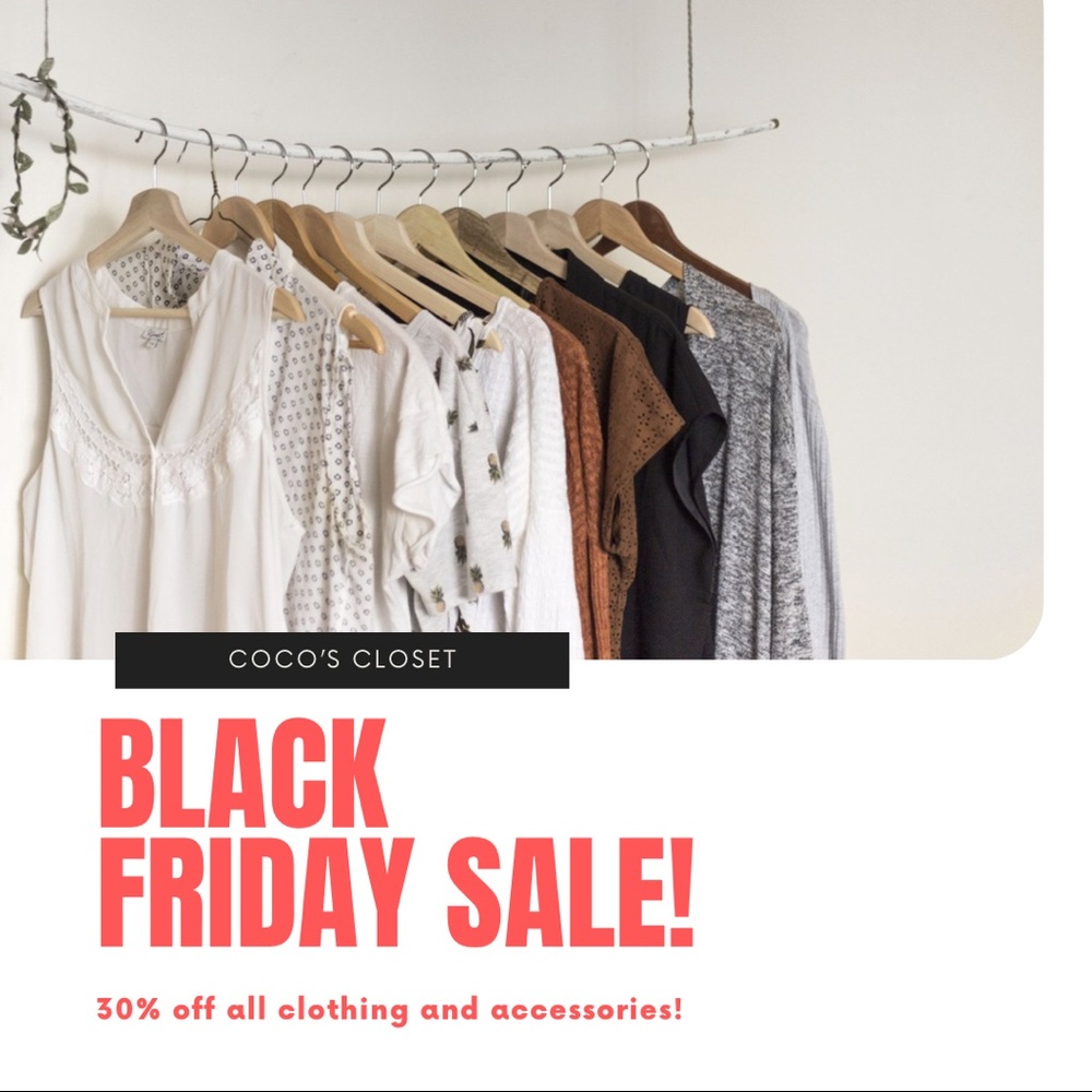 🌺 SALE! ENTIRE CLOSET IS 30% OFF! 🌺